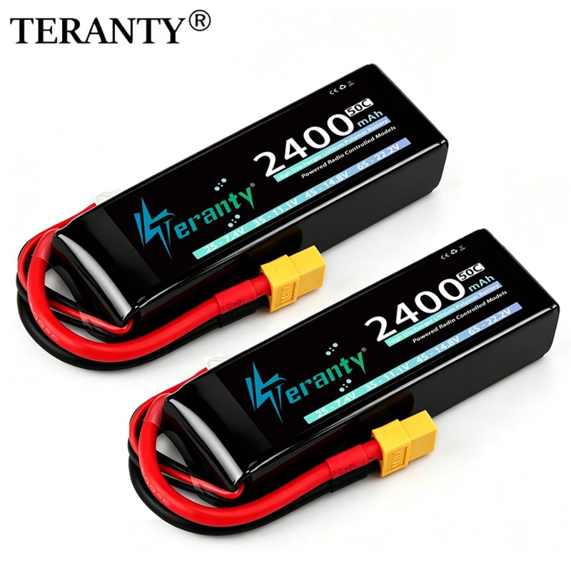 Drone Rcs - TERANTY 3S 2200/2400/2600mAh リポバッテリー 11.1V 50C