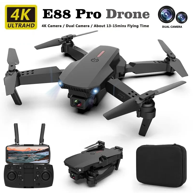 Drone Rc N2 - E88pro ドローンプロフェッショナル Dron オプティカルフロー 4 k