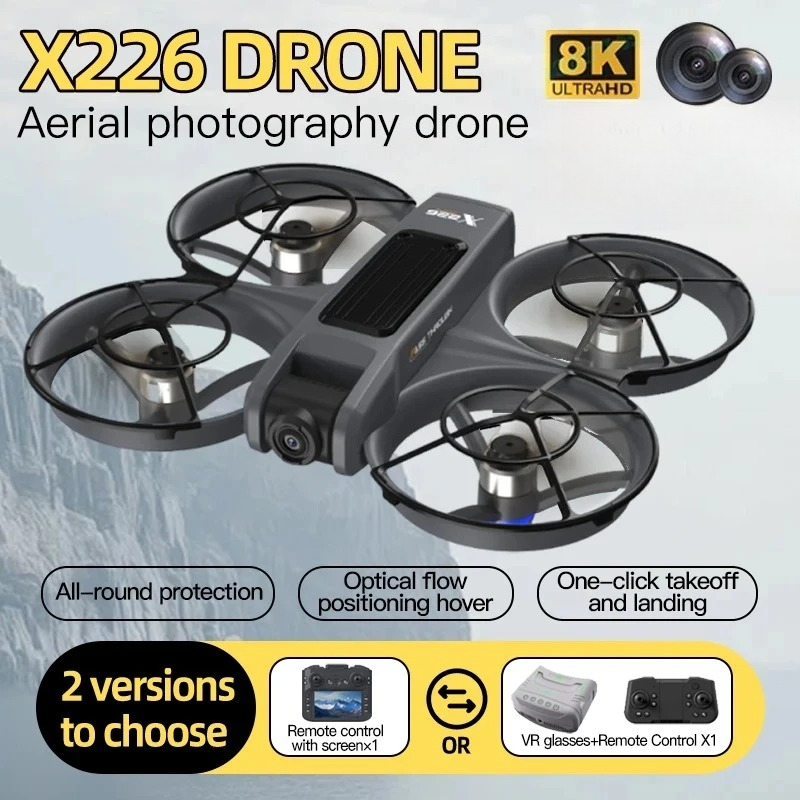 Drone Rc X226 - オリジナルX226/X226VRリモートコントロールドローン 5G WIFI RCドローン クアッドコプター 障害物回避