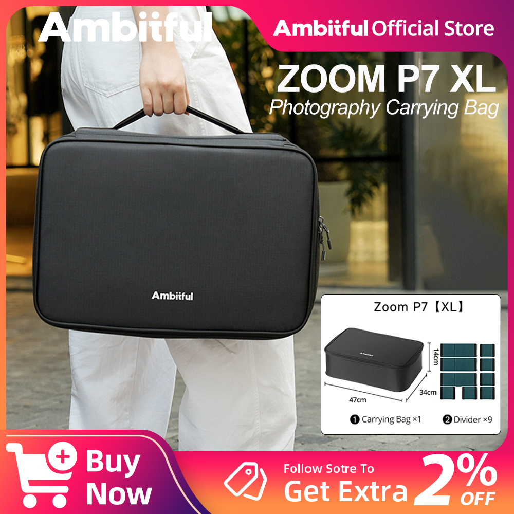 Drone Z - Ambitful ZOOM P7II XL 写真撮影用収納バッグ 旅行バッグ