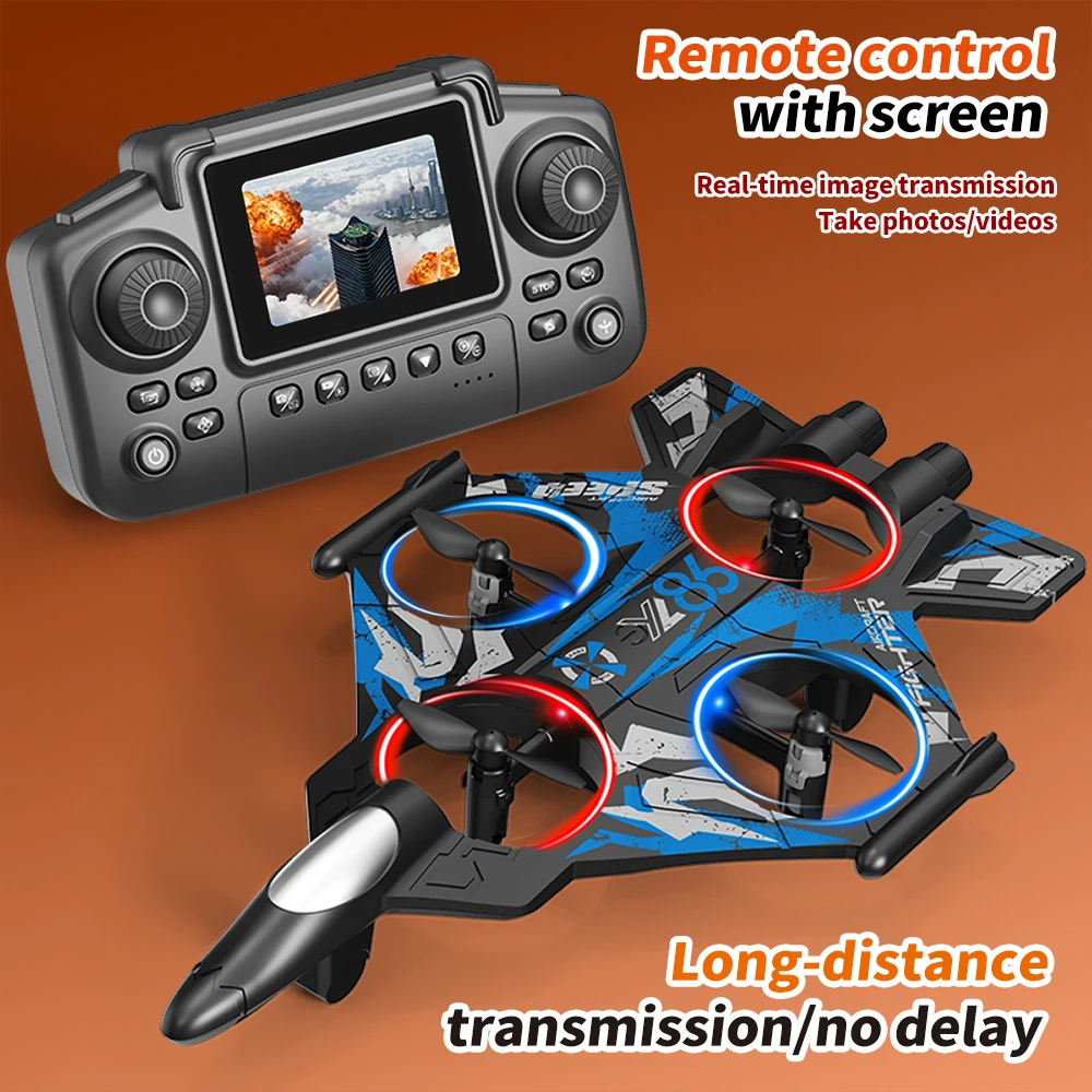 Drone Rc Jet - YL86 RC飛行機 カメラ付きヘリコプター 三段階速度切替 飛行機 360度回転