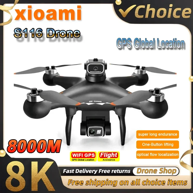 Drone Rc S116 - 新型S116 MAX RCクアッドコプター プロ仕様 障害物回避ドローン デュアルカメラ