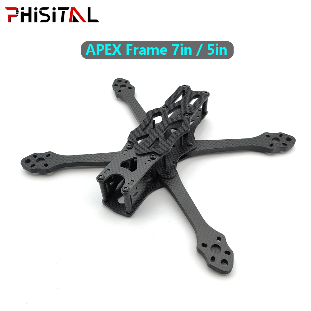 Drone Z - APEXフレーム 7インチ/6インチ/5インチ カーボンファイバー クアッドコプターフレームキット 19/22mmカメラ用 |