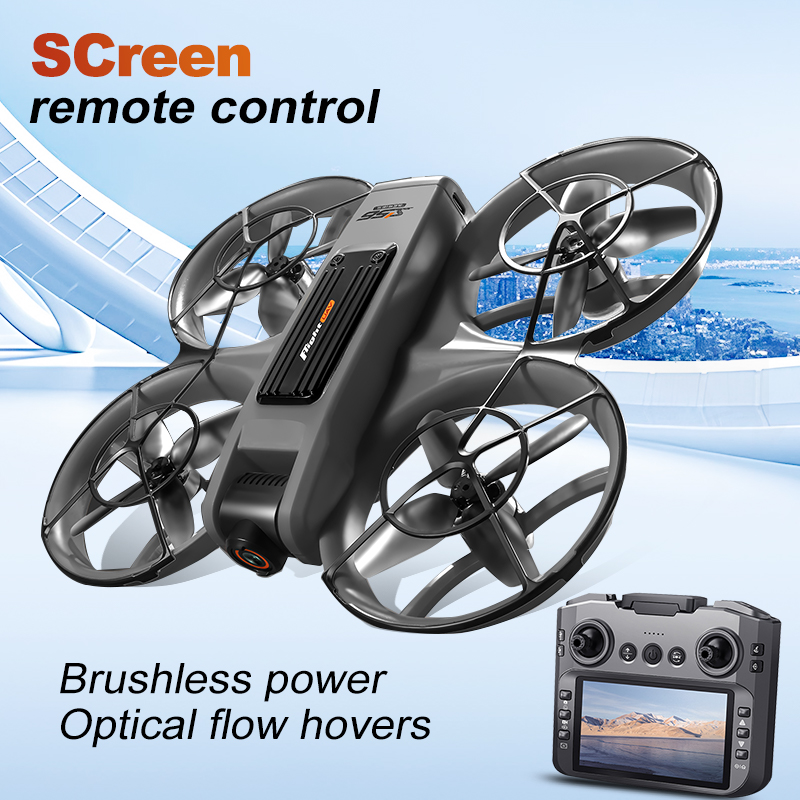 Drone Rc Under 1000 - RCドローン ワンボタンコントロール 安定ホバー 360度回転 ° サラウンドプロテクションブラシレスモーター耐風性高価値スタイリングFPVドローンおもちゃ
