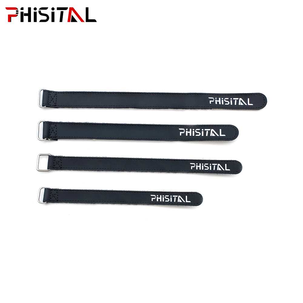Drone Rc Controller Belt - PhiSital スーパーマジックテープタイバッテリーストラップリボンベルト耐摩耗性ケーブルホルダーメタルキャッチ DIY RC ドローン FPV