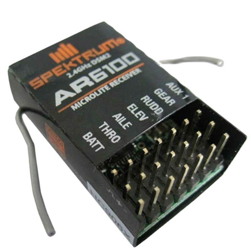 Drone Rcs - AR6100 DSM2 6CH 2.4GHz レシーバー Spektrum