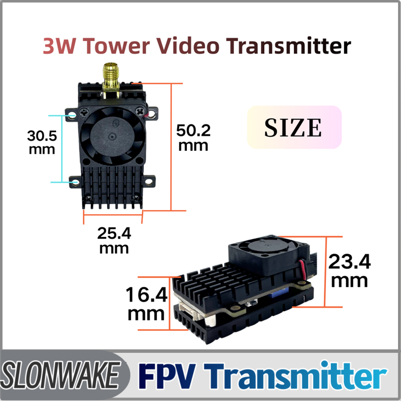 Receiver Rc Drone - SLONWAKE 5.8G 3000mW シミュレーション VTX FPV