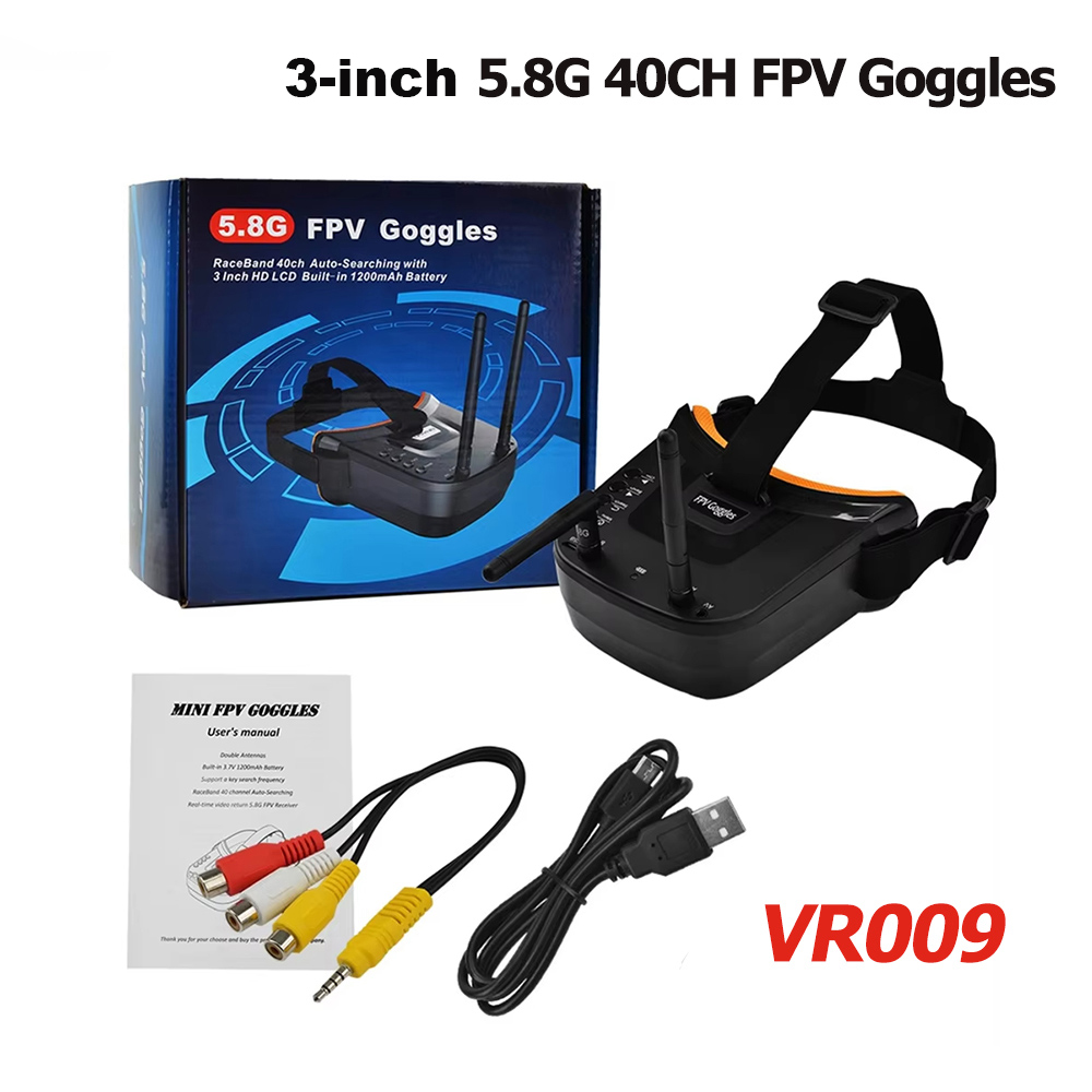 Nano Quad Fpv - VR009 FPV ビデオゴーグル 3 インチ 480*320