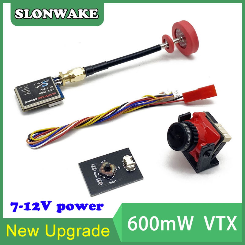 5.8 グラム 48CH 600mW 調整可能な VTX-C - Receiver Rc Drone のレビューと価格