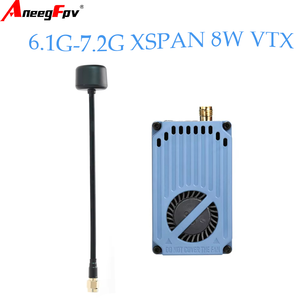 RUSHFPV 6.1‑7.2G 8W X61728 VTX - Receiver Rc Drone のレビューと価格