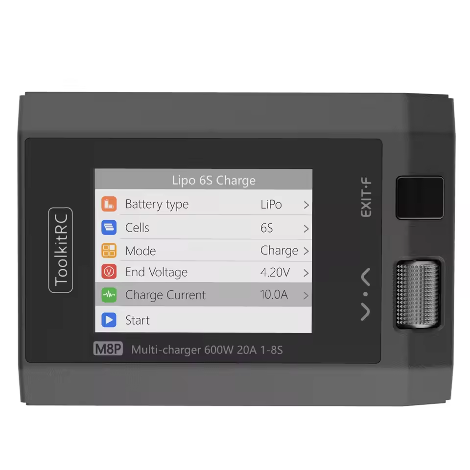ToolkitRC M8P M8S アップグレード版 600 - Lipo Battery Charger のレビューと価格