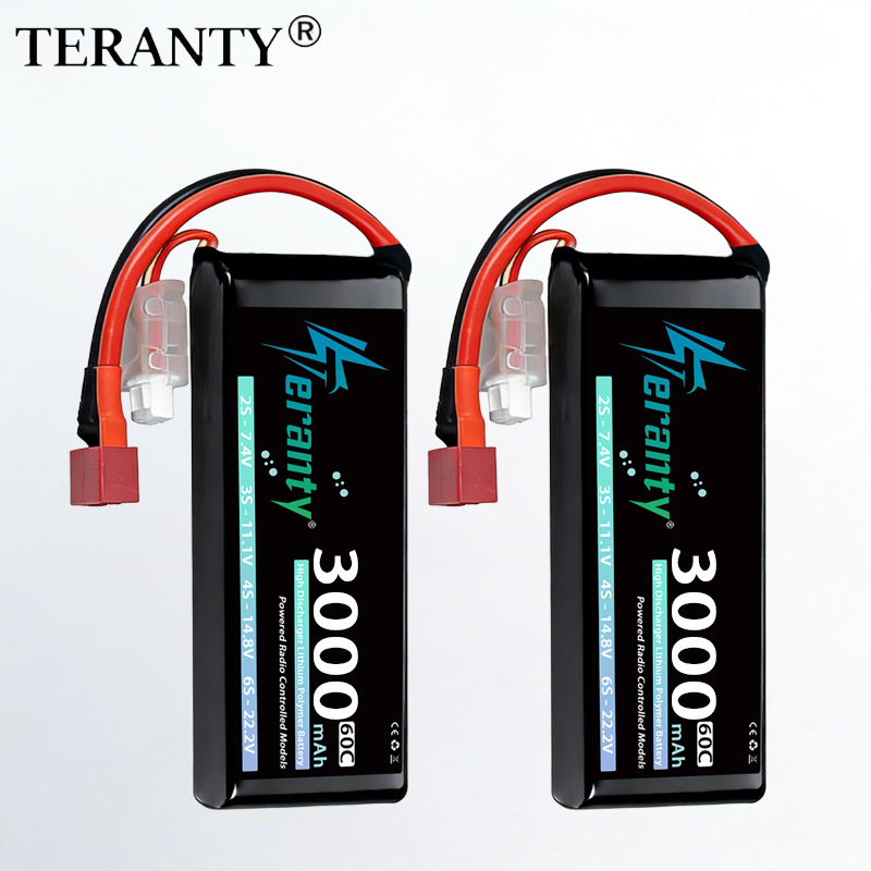 TERANTY 2S 3000mAhリポバッテリー 7.4V - Drone Rcs のレビューと価格