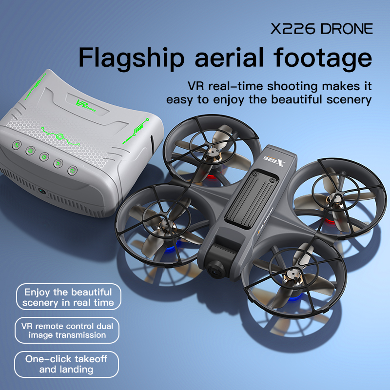 オリジナルX226 X226VR折りたたみ式RCクアッドコプ - Drone Rc X226 のレビューと価格