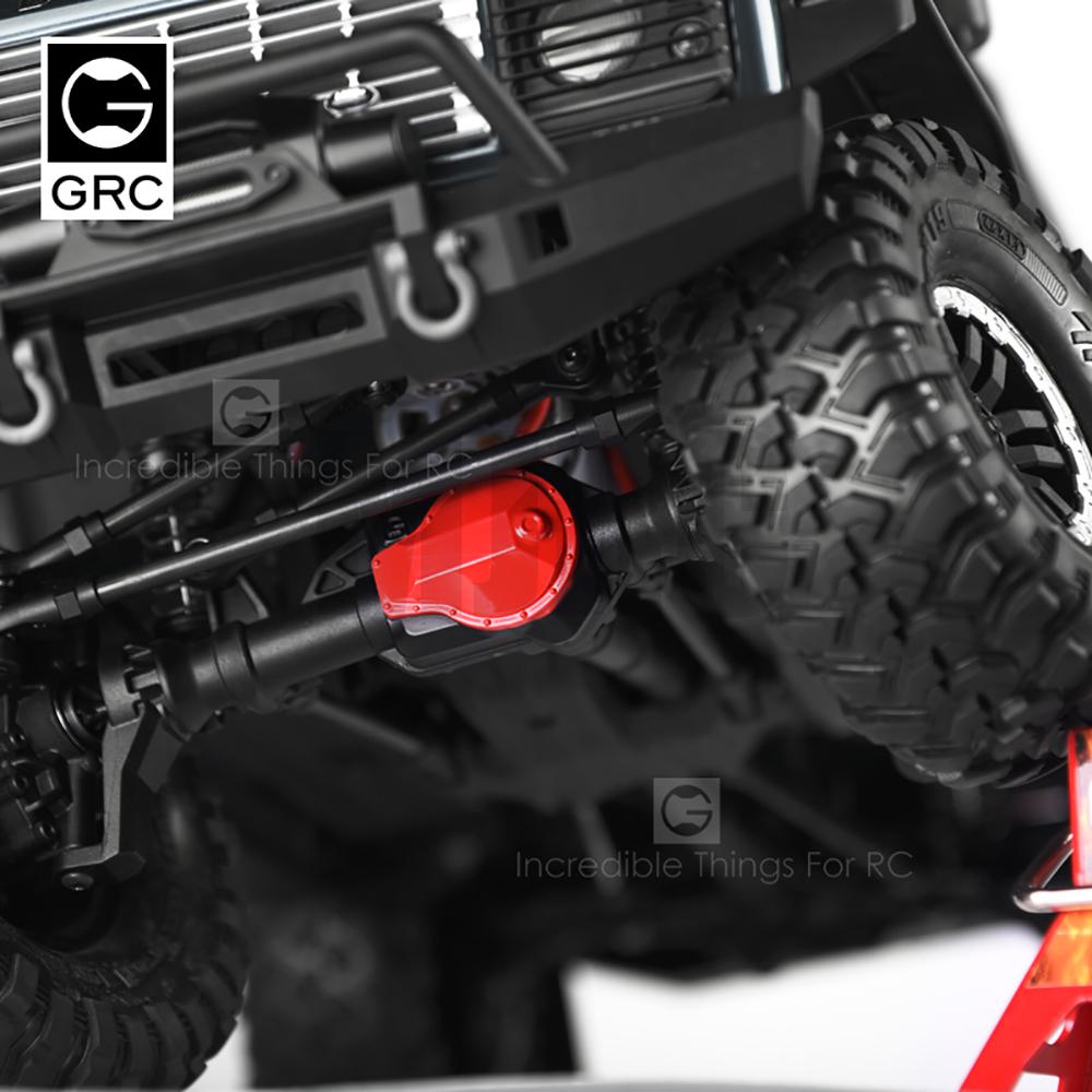 Rcクローラー車用軸軸金属カバー、戦術ユニット、オリジナルパ - Drone Reaper Rc のレビューと価格