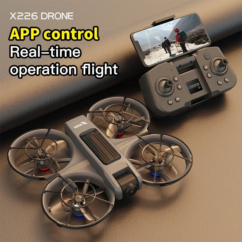 X226 VRドローン 8K空撮HDデュアルカメラ インテリ - Drone Rc X226 のレビューと価格