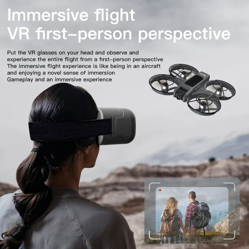 X226 VRドローン 8K空撮HDデュアルカメラ インテリ - Drone Rc X226 のレビューと価格