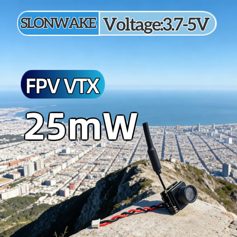 SLONWAKE FPV 25mW パワーシミュレーション  - Receiver Rc Drone のレビューと価格