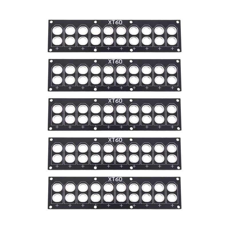 B44C XT60用 5個入り 10ポートPCB溶接ボード  - Lipo Parallel Charging Board のレビューと価格