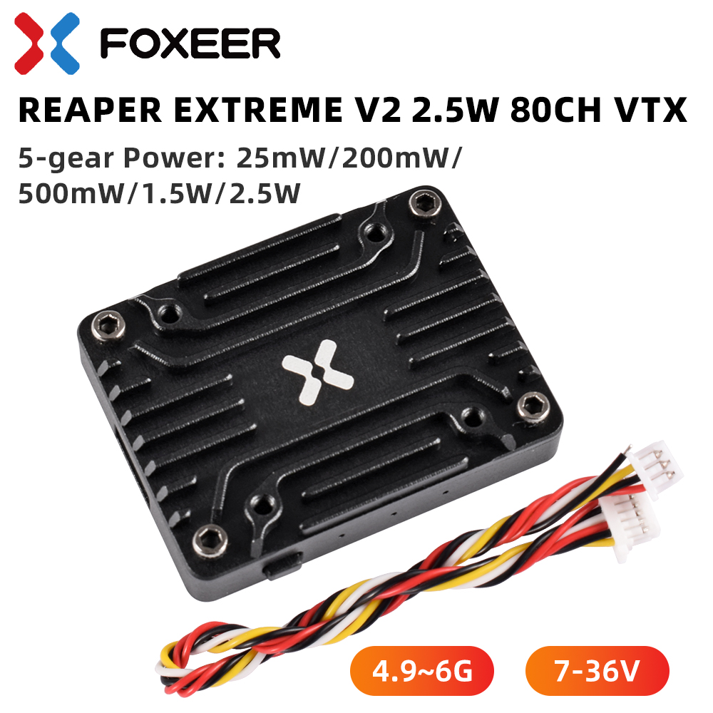 Foxeer 4.9-6G Reaper Extreme V - Drone Reaper Rc のレビューと価格