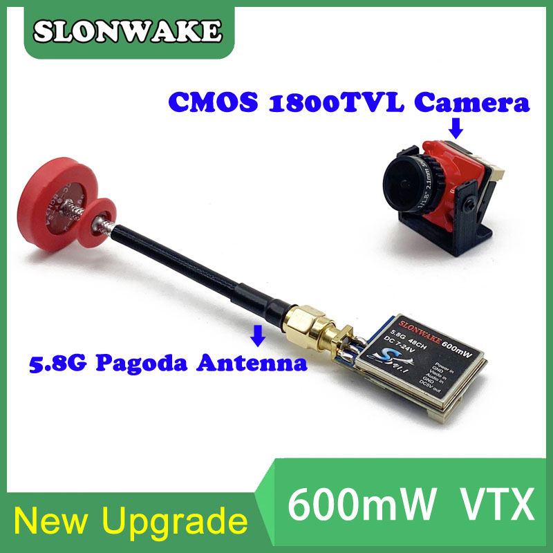 すぐに使える5.8G 48CH 600mWビデオ送信機とCm - Receiver Rc Drone のレビューと価格
