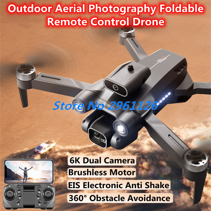 折りたたみ式リモートコントロールドローン,ブラシレス,eis - Drone Rc S1S のレビューと価格