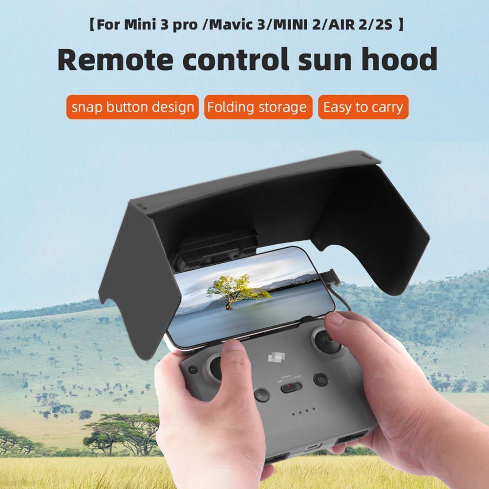 リモコンサンシェードドローンアクセサリー アンチグレア折りた - Drone Dji Rc Mavic 3 Pro のレビューと価格
