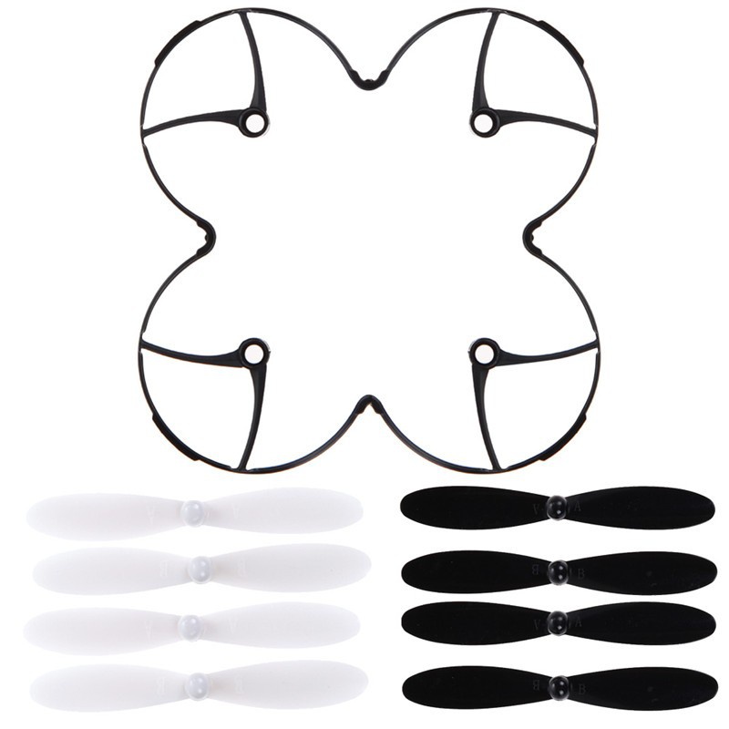 Hubsan X4/X6 プロペラガードリング + 8 個の - Drone Rc Parts のレビューと価格