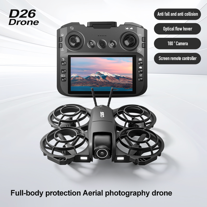 D26 ドローン 4K 空撮HD 180 °   カメラ付き - Drone Z のレビューと価格