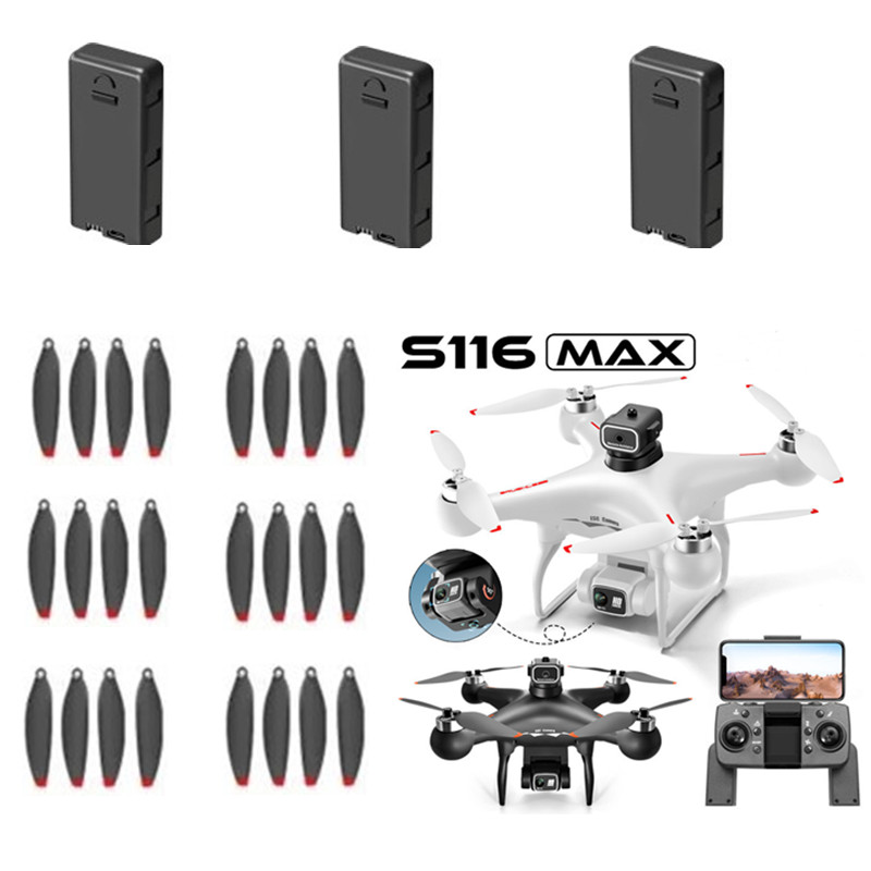 S116 ドローンバッテリー S116 MAX RC ドロー - Drone Rc S116 のレビューと価格