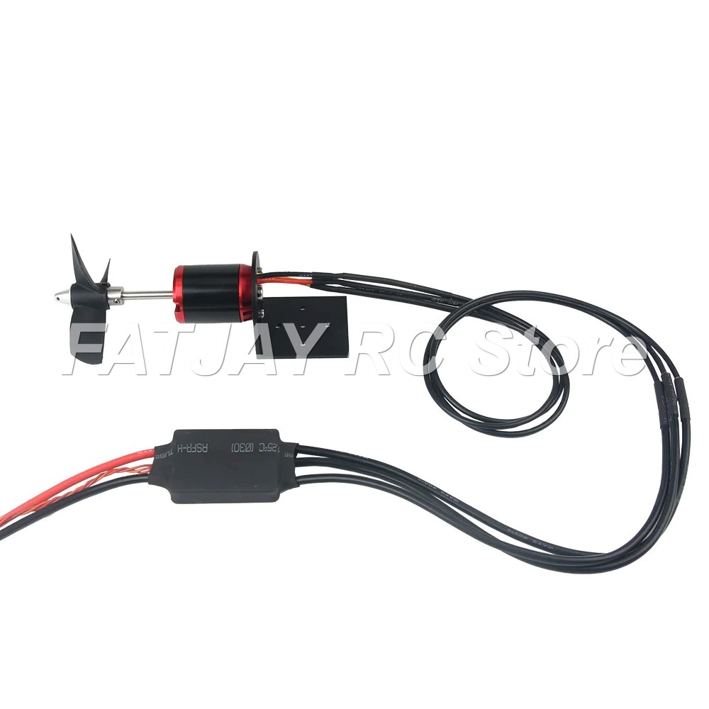 防水ブラシレスモーター FATJAY KYO-6T 6kg  - Rc Boat Brushless Motor のレビューと価格