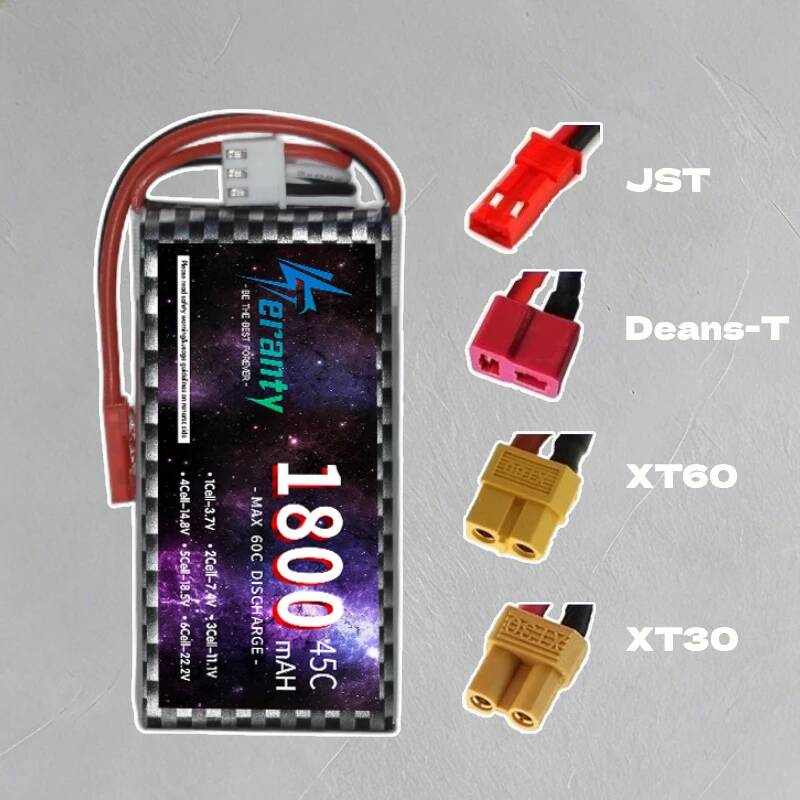 TERANTY 2S 3S 4S 1800mAh リポバッテ - Drone Rcs のレビューと価格