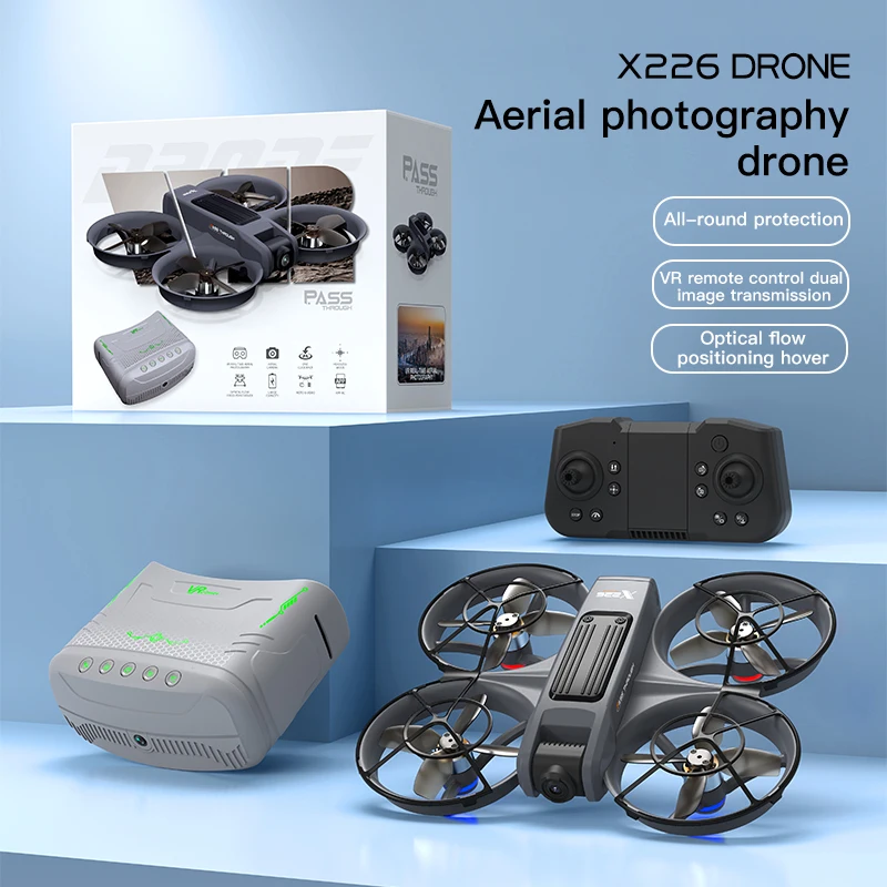 Xiaomi X226 VRドローン 8K空撮HDデュアルカ - Drone Rc X226 のレビューと価格
