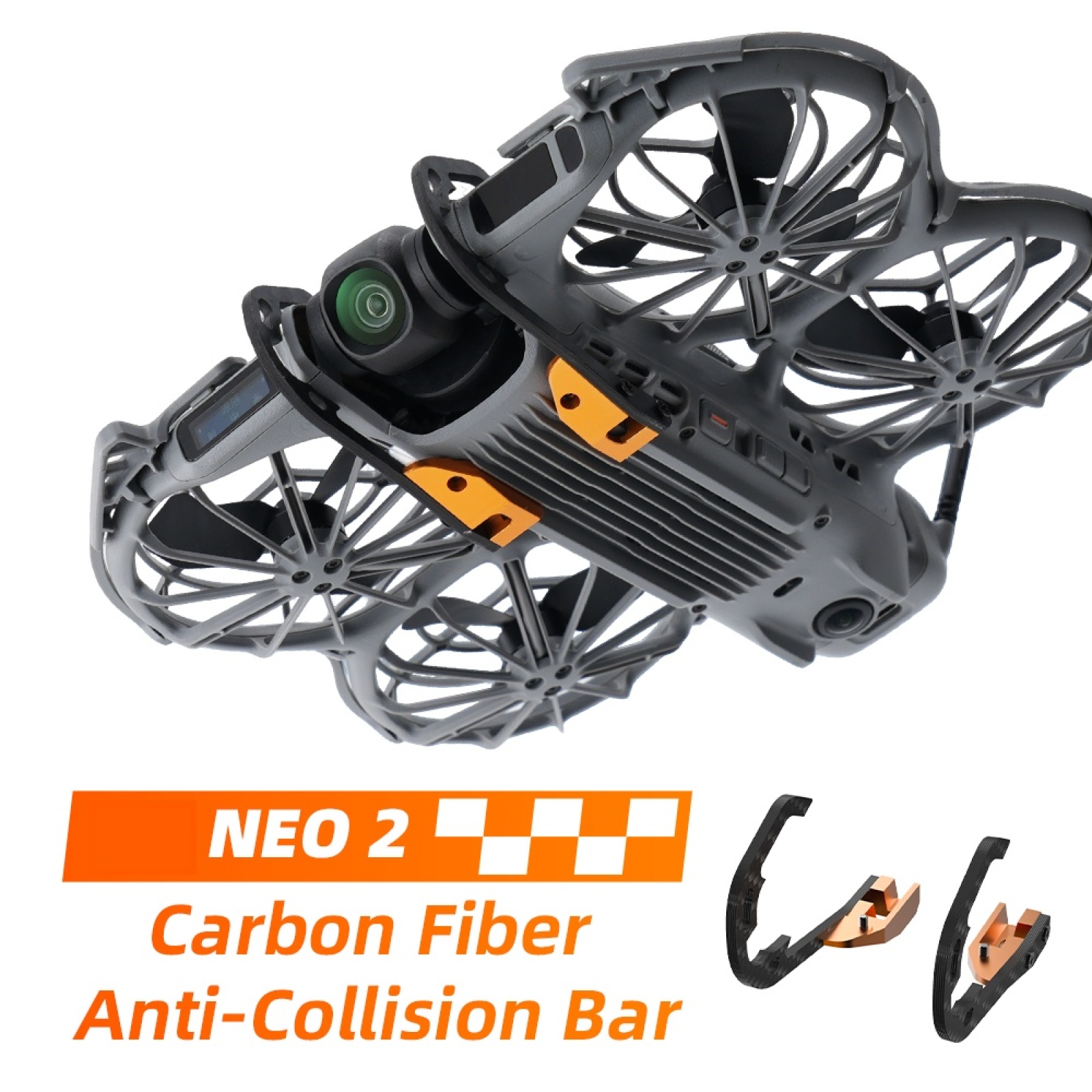 DJI NEO 2用ジンバル保護バー レンズバンパー カーボ - Drone Udi Rc のレビューと価格