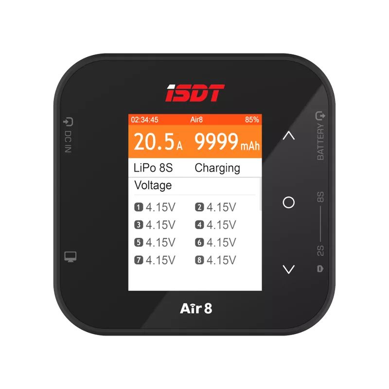 ISDT Air8 500W 20A リポバランスバッテリー - Lipo Battery Charger のレビューと価格