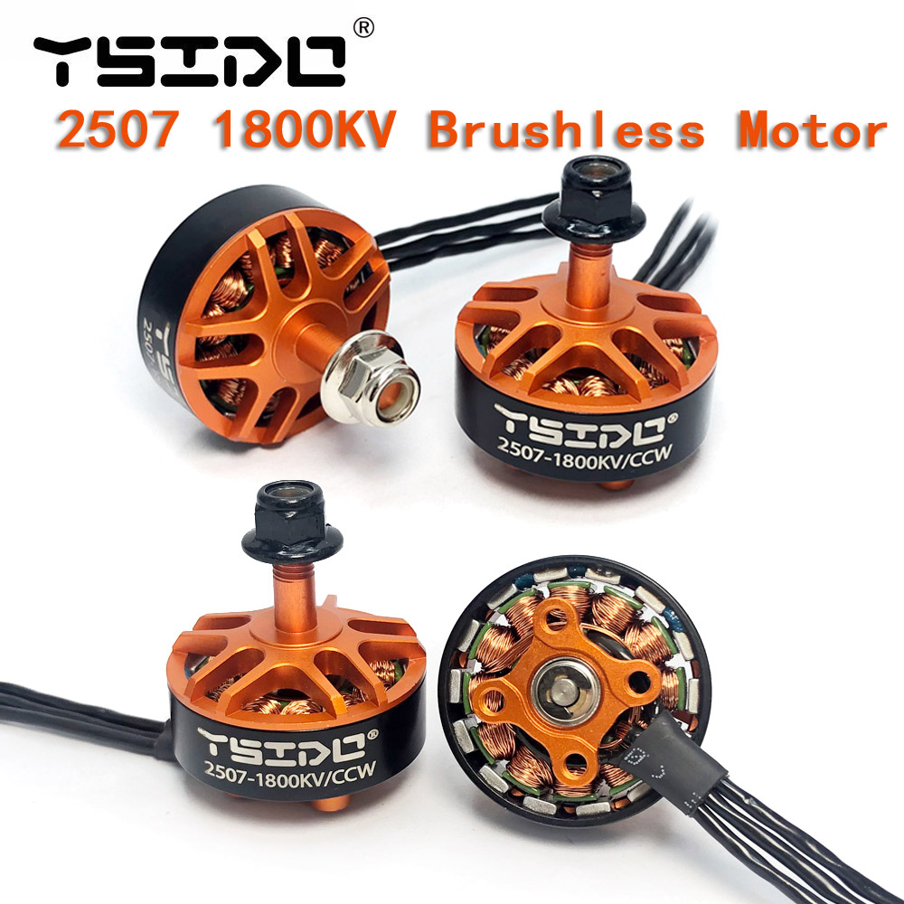 YSIDO 2507 1800KV 3-6S ブラシレスモー - Drone Reaper Rc のレビューと価格