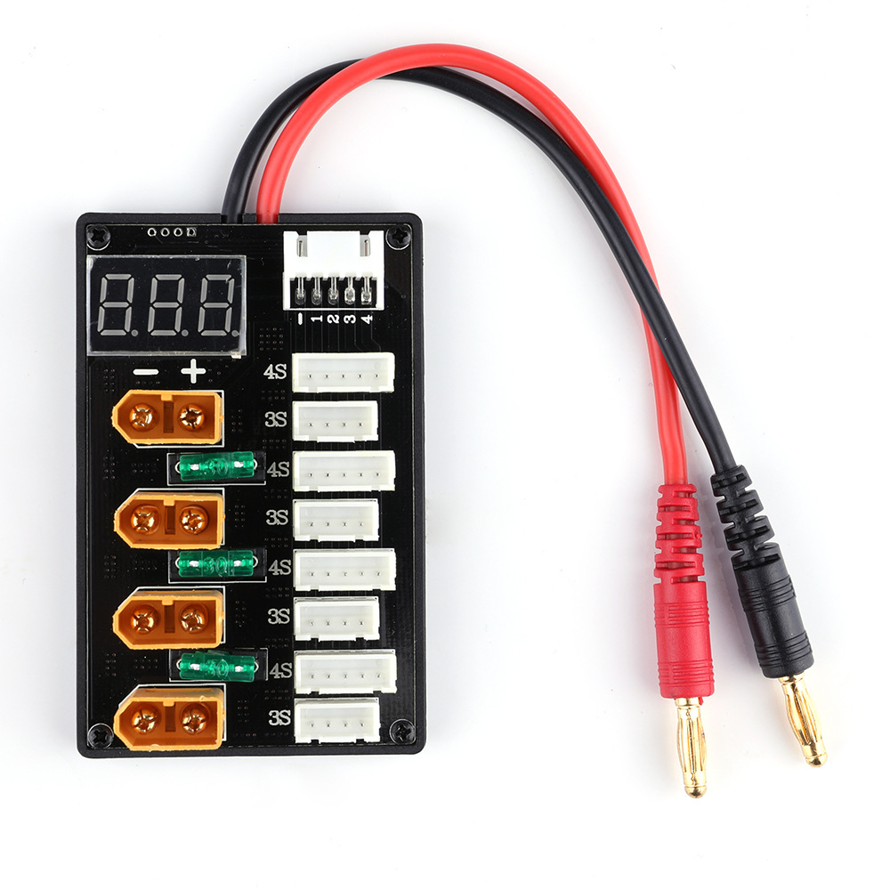Xt60-ドローン用充電パネル付きバッテリー,アップグレード - Lipo Parallel Charging Board のレビューと価格