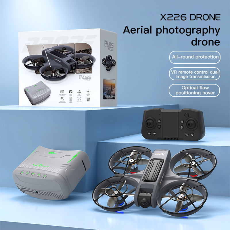 NEW X226 ミニポータブルドローン HD空撮スマートホ - Drone Rc X226 のレビューと価格