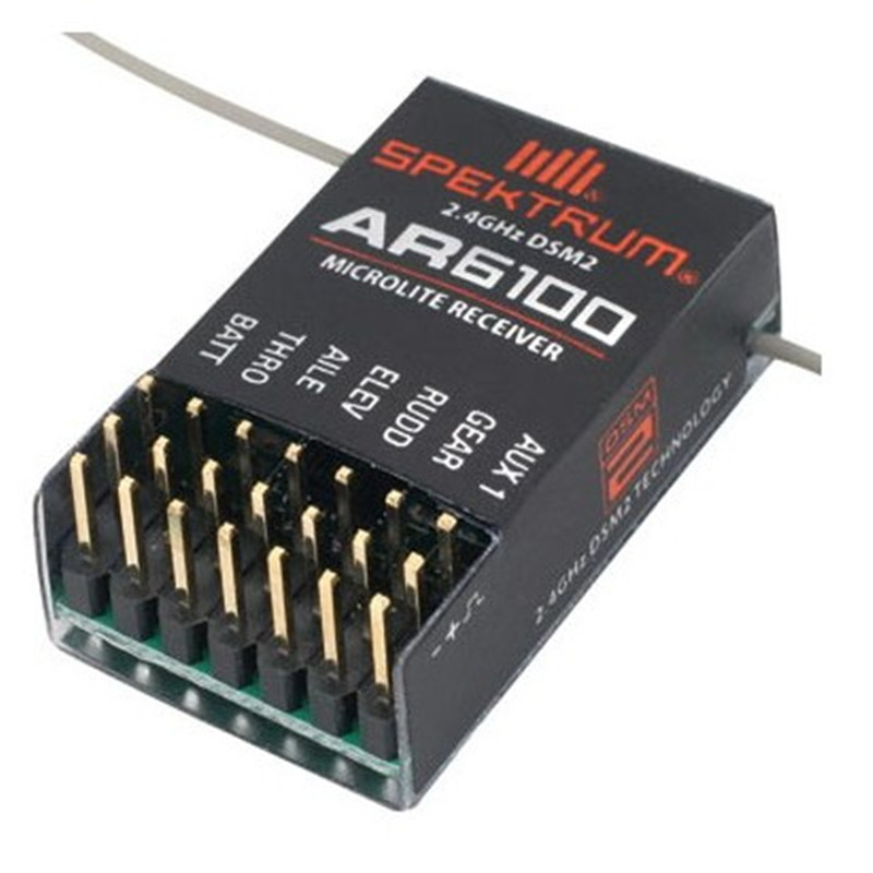 AR6100 DSM2 6CH 2.4GHz レシーバー S - Drone Rcs のレビューと価格