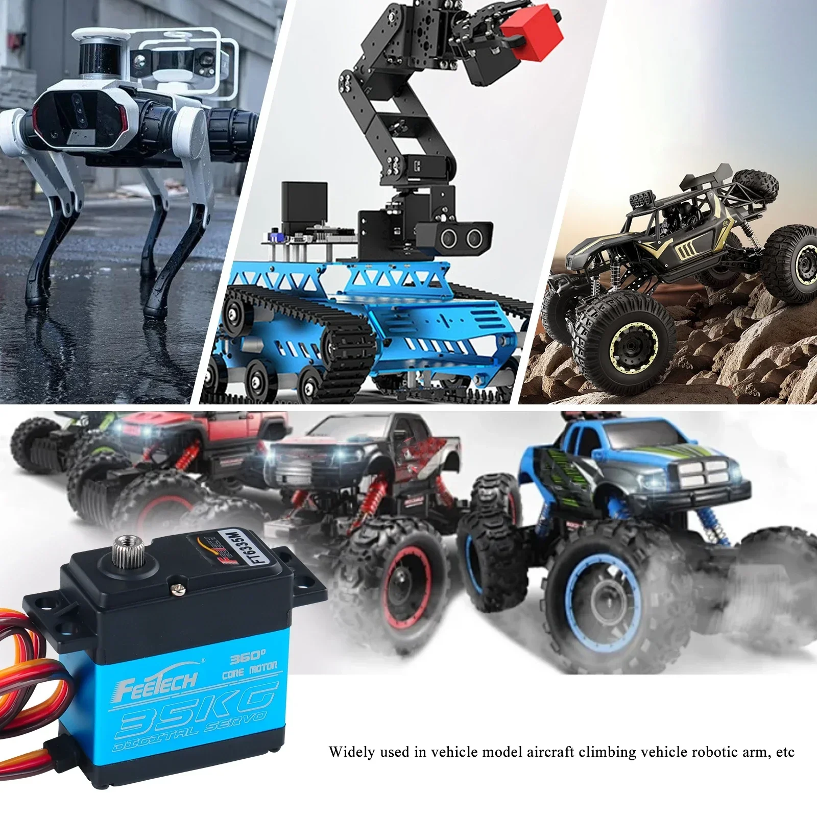 Feetech FT6335M デジタルRCサーボモーター  - Drone Rc Jet のレビューと価格