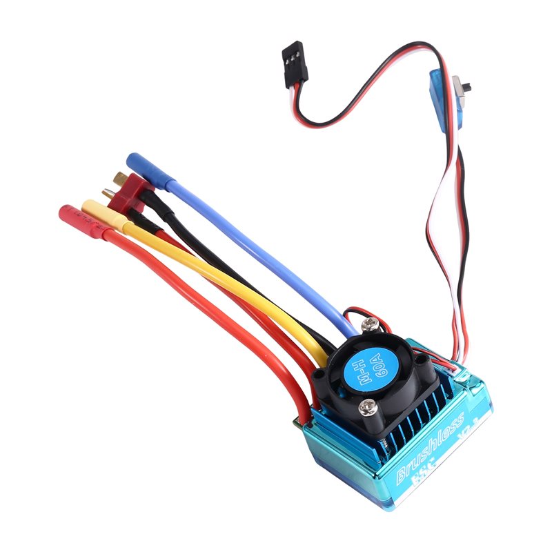 MACH-60A ブラシレス ESC スピードコントローラー - Rc Boat Brushless Motor のレビューと価格