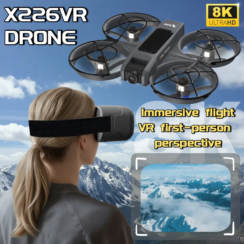 新品 純正 X226VR/X226 ミニドローン 8K プロ - Drone Rc X226 のレビューと価格