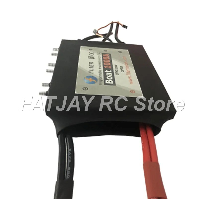 1000A 120V ハイパワー水冷ブラシレスESC FAT - Rc Boat Brushless Motor のレビューと価格
