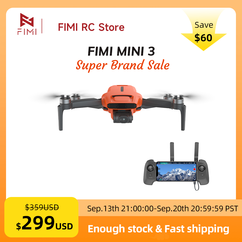 FIMI MINI 3 カメラドローン 4K 60fps 9 - Drone Z のレビューと価格