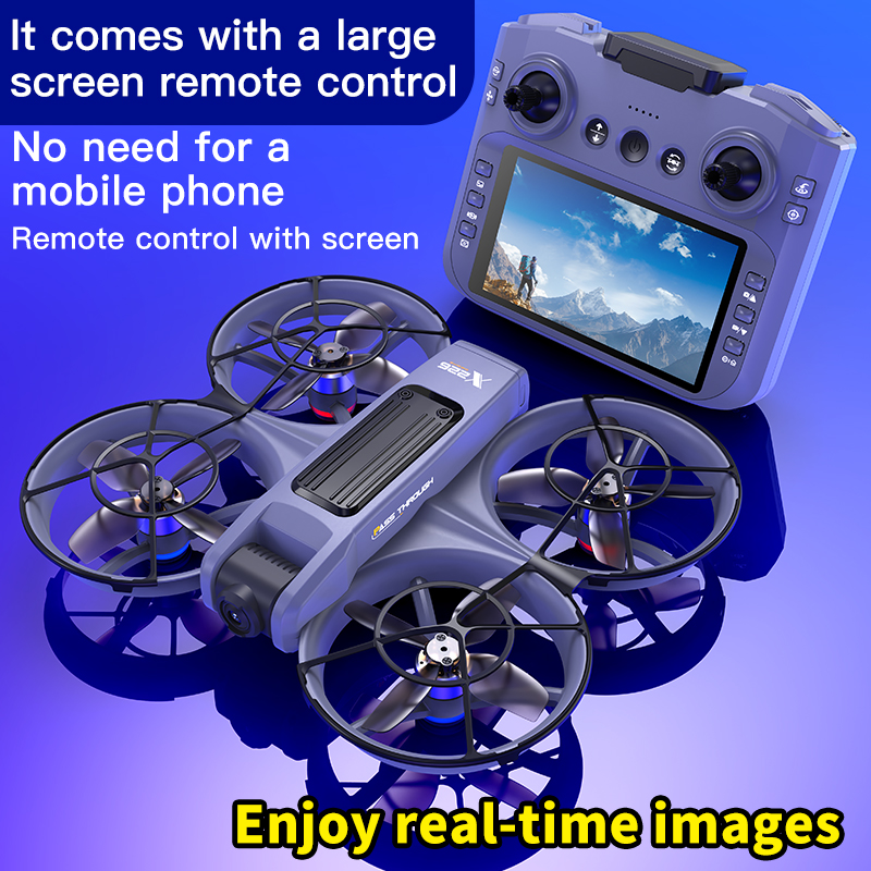 X226ドローン プロフェッショナル 4K HD デュアルE - Drone Rc X226 のレビューと価格
