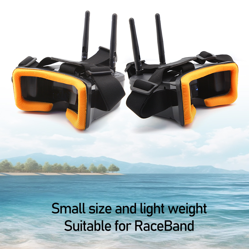 VR009 FPV ビデオゴーグル 3 インチ 480*32 - Nano Quad Fpv のレビューと価格