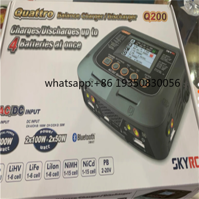 SkyRC Q200 QUATTRO AC/DC 2X100 - Lipo Battery Charger のレビューと価格