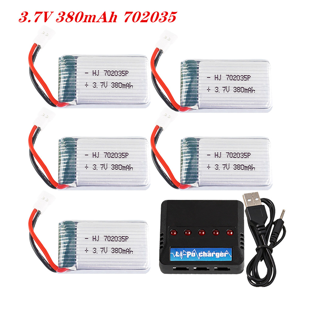 3.7V 380mAh 702035   リポバッテリー充電 - Lipo Battery Charger のレビューと価格