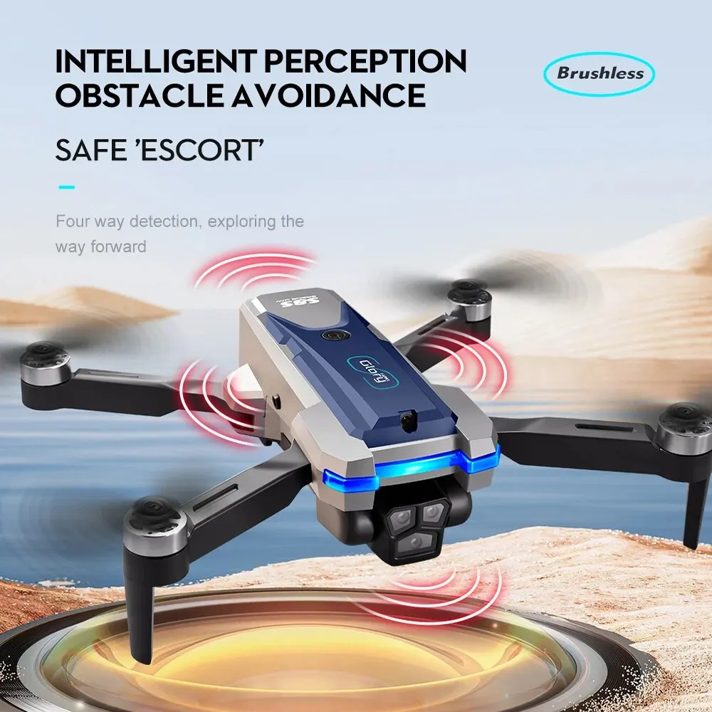 折りたたみ式リモートコントロールドローンRCS8S GPS, - Nano Quad Fpv のレビューと価格